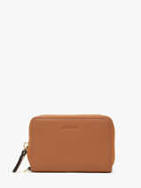 Porte-monnaie Et Bandoulière Cuir Etrier Marron equestre EEQT096M